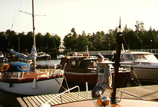 Casinon palvelusatama Savonlinnassa.