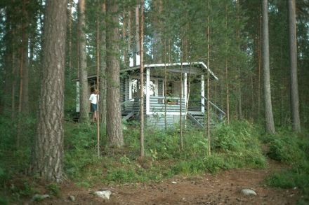 Kaitasaaren sauna.