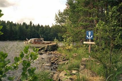 Martinsaari Kermanjärvellä.