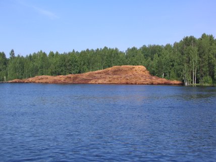 Vanhan sahan kuorikasa Kerman kanavan alajuoksulla.