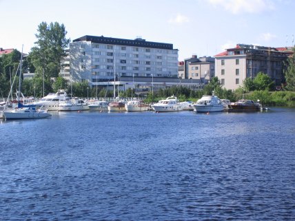 Casinon vierasvenelaituri Savonlinnassa.